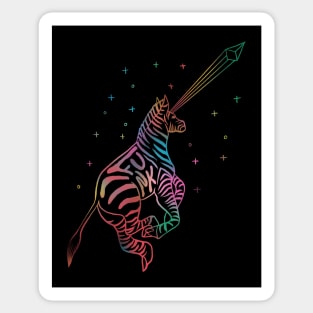 Funk Zebra Sticker